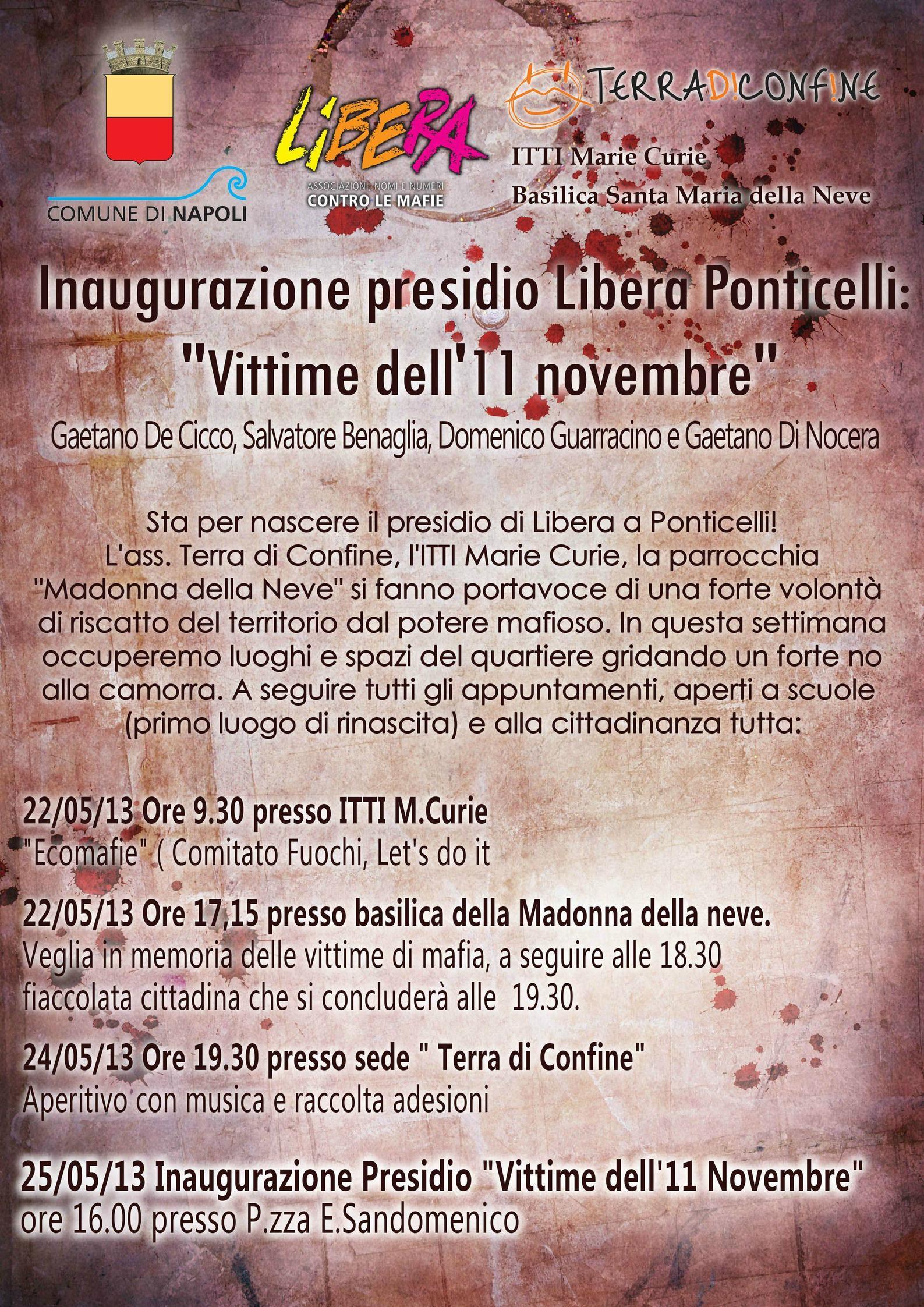 Inaugurazione Presidio Ponticelli